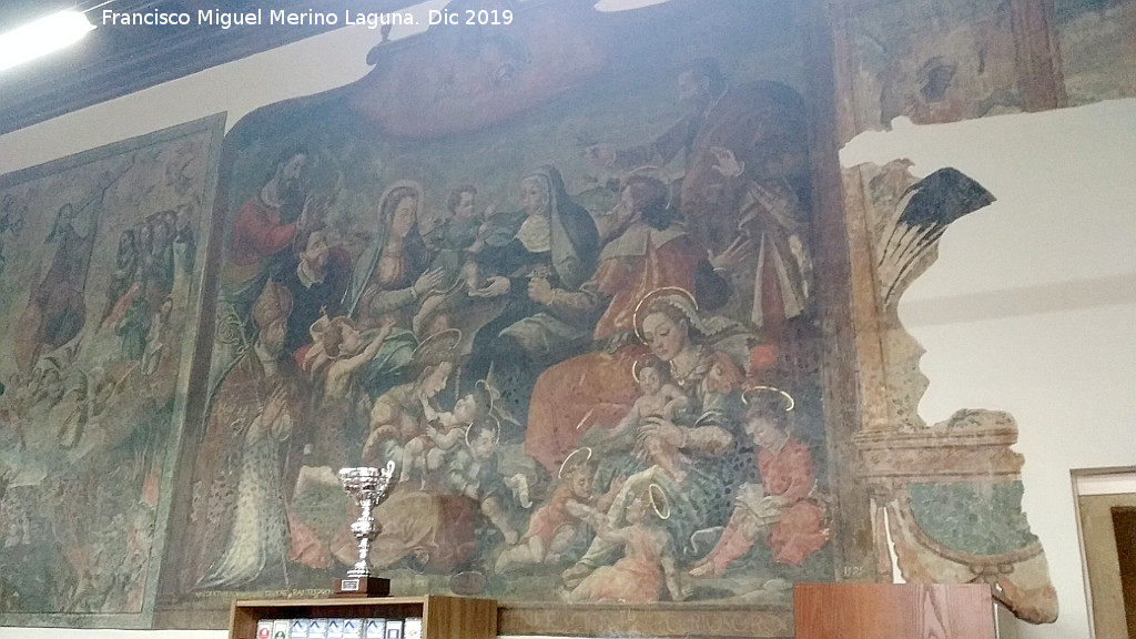 Palacio de Juan V�zquez de Molina - Palacio de Juan V�zquez de Molina. Pintura mural