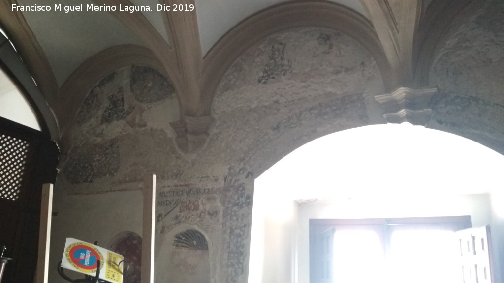 Palacio de Juan V�zquez de Molina - Palacio de Juan V�zquez de Molina. Restos de pinturas murales