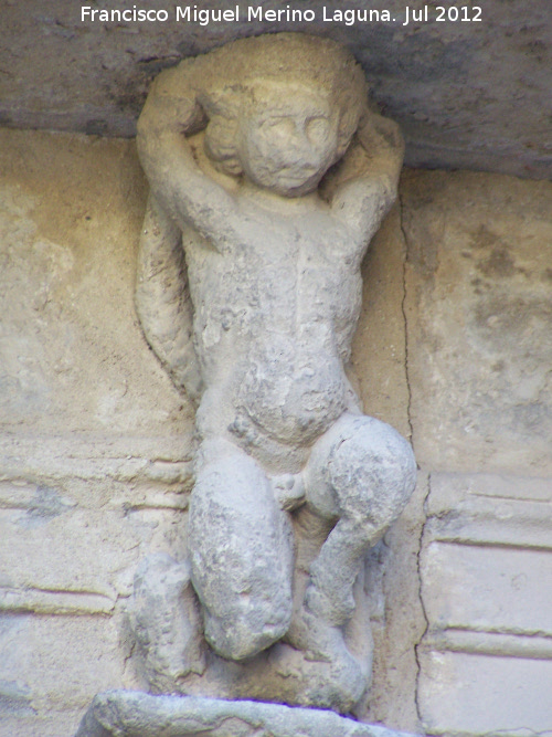 Palacio del Marqus de Mancera - Palacio del Marqus de Mancera. Escultura sobre la clave