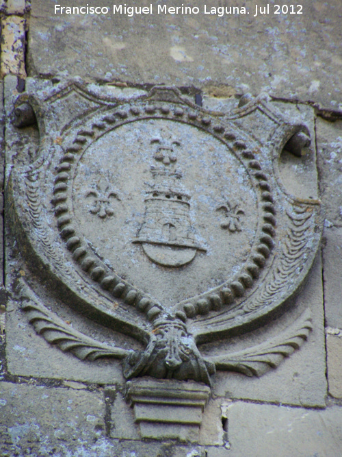 Palacio del Marqus de Mancera - Palacio del Marqus de Mancera. Escudo central