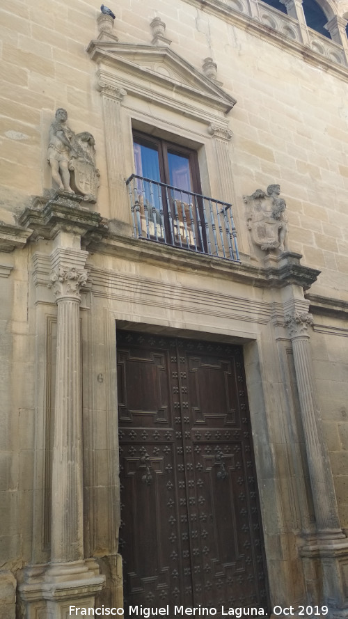 Palacio Vela de Los Cobos - Palacio Vela de Los Cobos. Portada