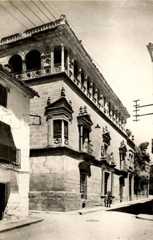 Palacio Vela de Los Cobos - Palacio Vela de Los Cobos. Foto antigua