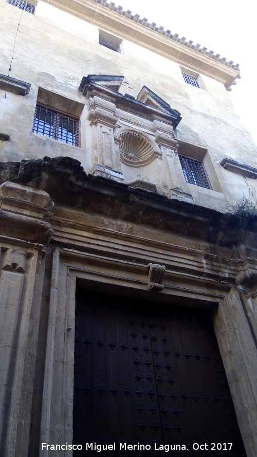 Convento de Santa Clara - Convento de Santa Clara. Portada de la iglesia