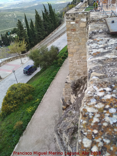 Muralla de San Milln - Muralla de San Milln. Desde el adarve