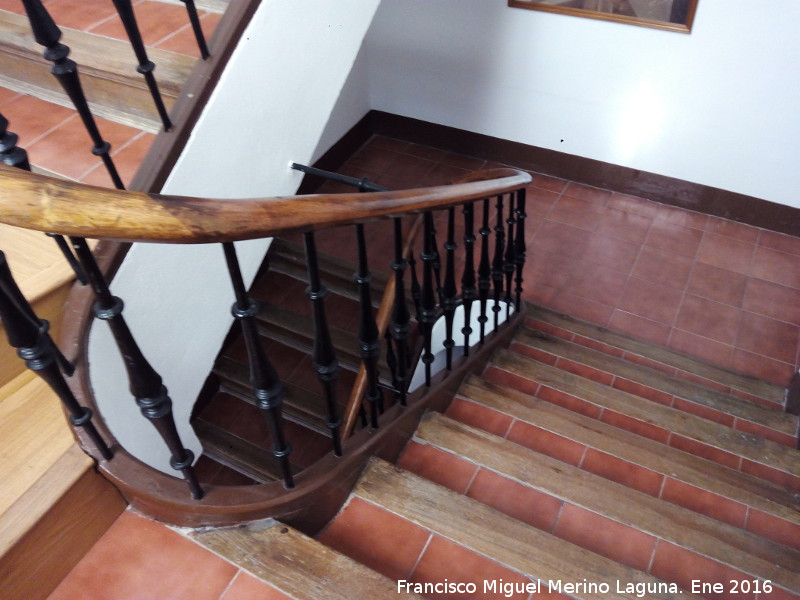 Convento de San Miguel - Convento de San Miguel. Escaleras