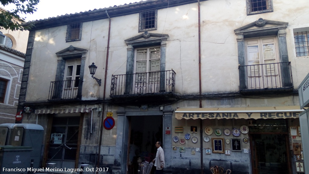 Casa de la Calle Corredera n 36 - Casa de la Calle Corredera n 36. Fachada