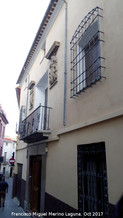 Casa de la Calle Gregorio Javier n 15 - Casa de la Calle Gregorio Javier n 15. Fachada