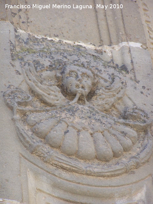 Iglesia de San Lorenzo - Iglesia de San Lorenzo. Mascarn izquierdo