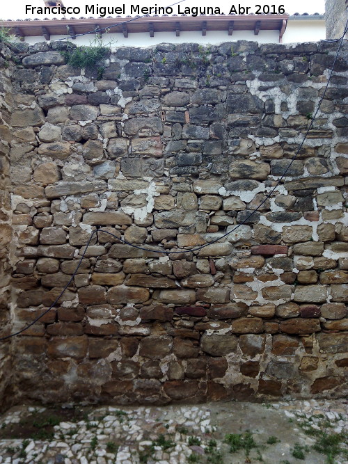 Iglesia de San Lorenzo - Iglesia de San Lorenzo. Muro del patio trasero