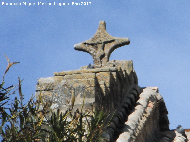 Iglesia de San Pablo - Iglesia de San Pablo. Cruz de la portada romnica