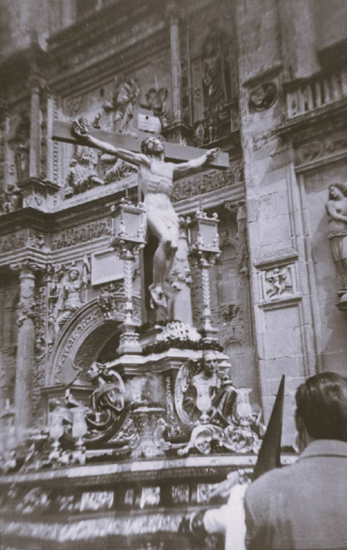 Iglesia y Convento de la Santsima Trinidad - Iglesia y Convento de la Santsima Trinidad. Cristo de la Expiracin foto antigua