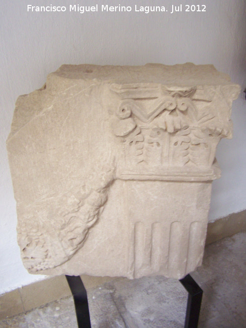 Salaria - Salaria. Monumento funerario de poca augustea. Museo Arqueolgico de beda