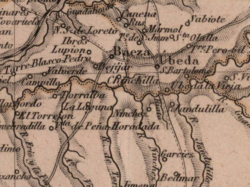 Salaria - Salaria. Mapa 1862