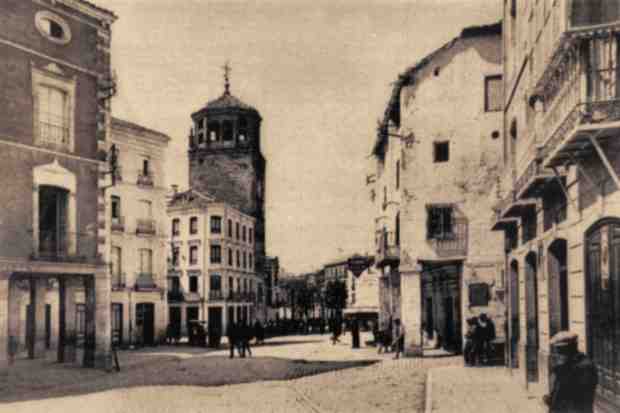 Plaza de Andaluca - Plaza de Andaluca. Foto antigua