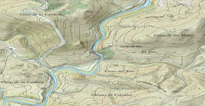 Can de la Caldera - Can de la Caldera. Mapa