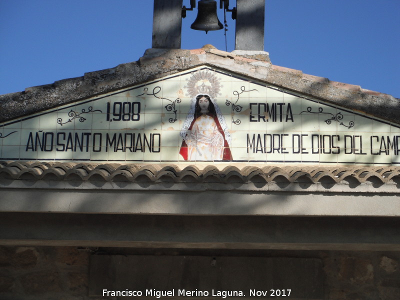 Ermita de la Madre de Dios del Campo - Ermita de la Madre de Dios del Campo. Azulejos