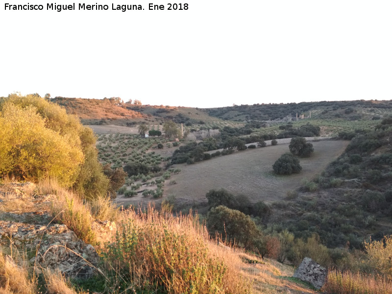 Hoyo de San Bartolom - Hoyo de San Bartolom. Vistas desde el Cerro San Bartolom