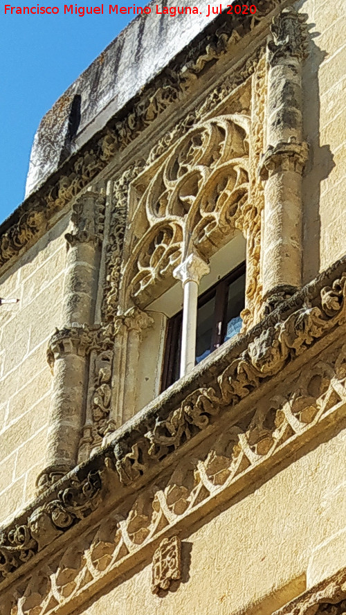 Palacio del Conde del �guila - Palacio del Conde del �guila. Ventana