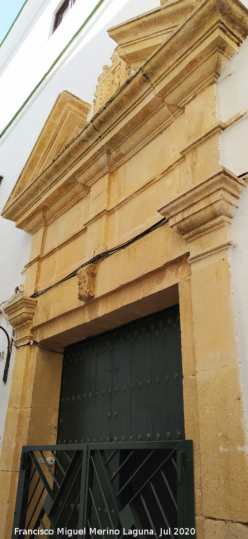 Palacio del Mayorazgo - Palacio del Mayorazgo. Portada lateral