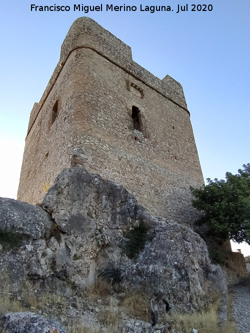 Castillo de Zahara de la Sierra - Castillo de Zahara de la Sierra. Torre del Homenaje