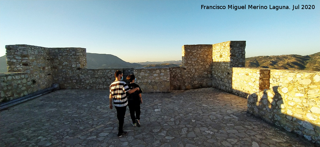 Castillo de Zahara de la Sierra - Castillo de Zahara de la Sierra. Azotea