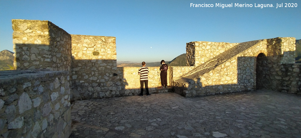 Castillo de Zahara de la Sierra - Castillo de Zahara de la Sierra. Azotea