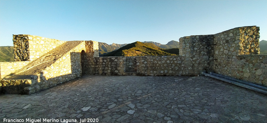 Castillo de Zahara de la Sierra - Castillo de Zahara de la Sierra. Azotea