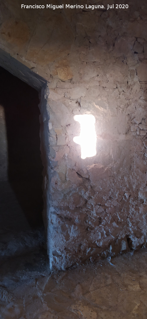 Castillo de Zahara de la Sierra - Castillo de Zahara de la Sierra. Interior de la Torre del Homenaje