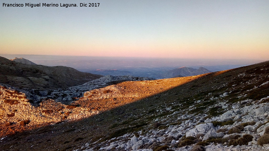 Mgina - Mgina. Vistas de la ladera norte