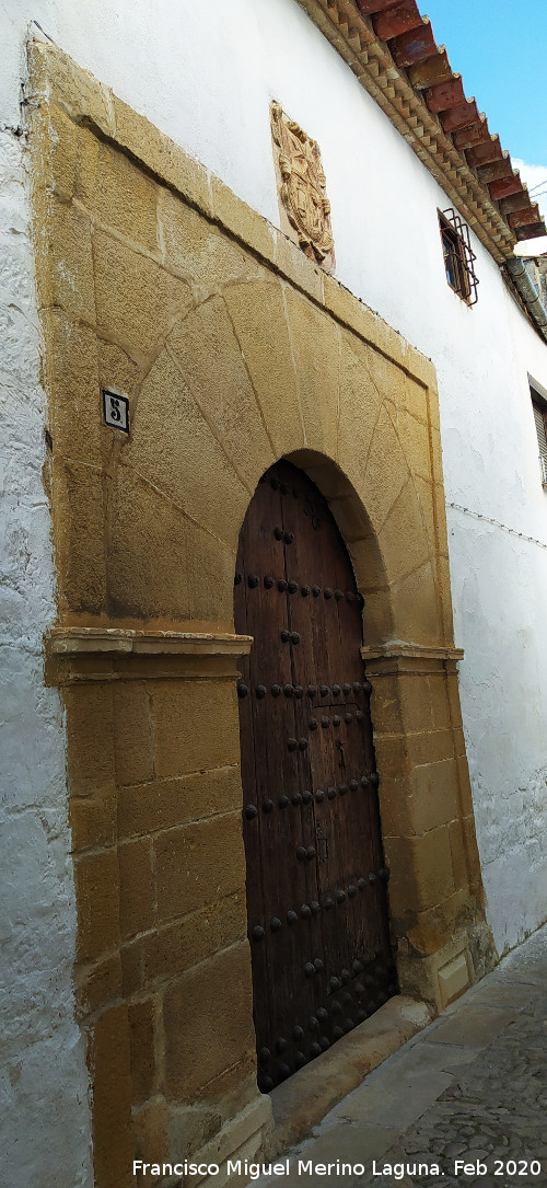 Casa de la Calle Horno de San Pablo n� 5 - Casa de la Calle Horno de San Pablo n� 5. Portada