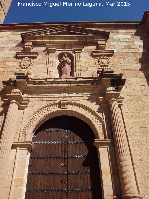 Iglesia de Ntra Sra de la Natividad - Iglesia de Ntra Sra de la Natividad. Portada