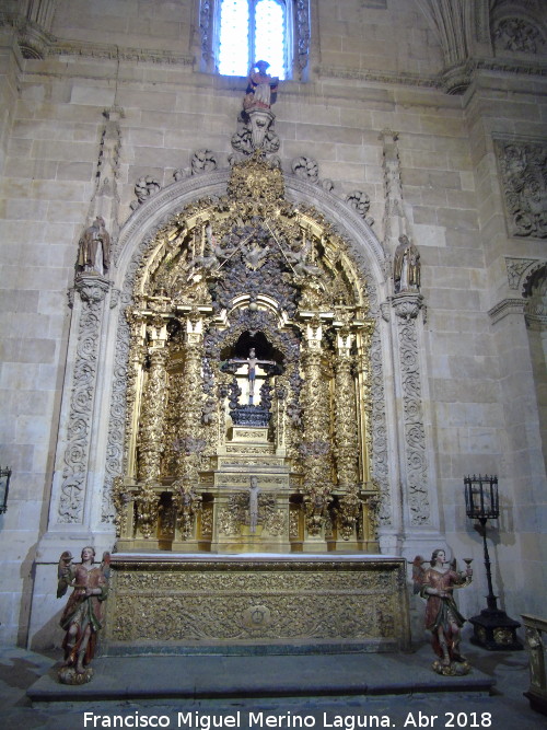 Catedral Nueva. Capilla del Cristo de las Batallas - Catedral Nueva. Capilla del Cristo de las Batallas. Retablo