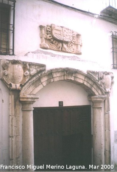 Palacio del Conde de Torralba - Palacio del Conde de Torralba. Hoy en la Calle Arco de los Dolores n 4