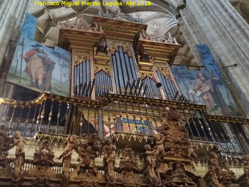 Catedral Nueva. rgano de la Epstola - Catedral Nueva. rgano de la Epstola. 