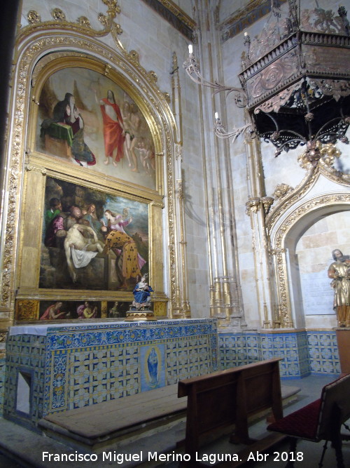 Catedral Nueva. Capilla del Presidente - Catedral Nueva. Capilla del Presidente. Retablo