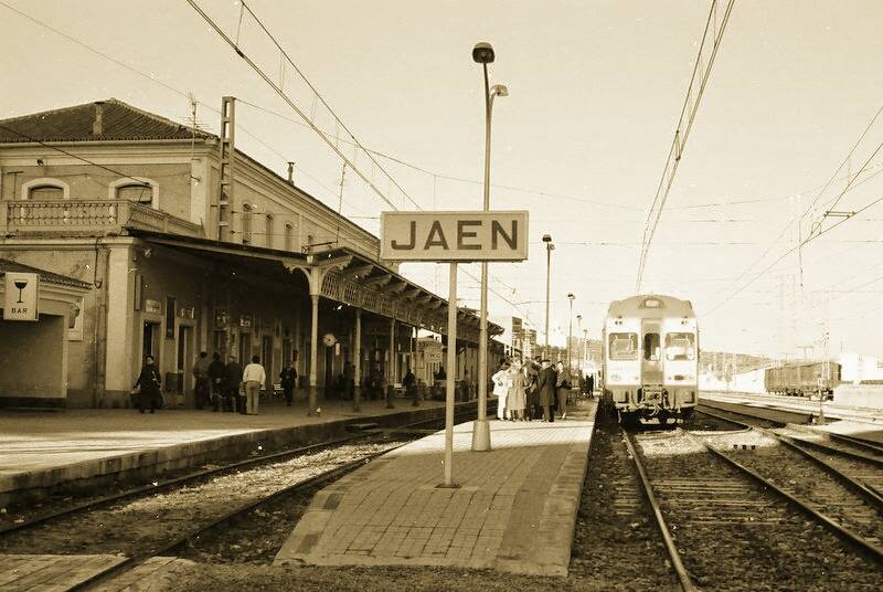 Estacin de Jan - Estacin de Jan. Foto antigua