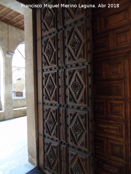 Escuelas Mayores. Capilla - Escuelas Mayores. Capilla. Puerta