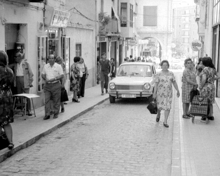 Calle Pescadera - Calle Pescadera. Foto antigua