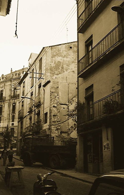 Calle Pescadera - Calle Pescadera. Foto antigua