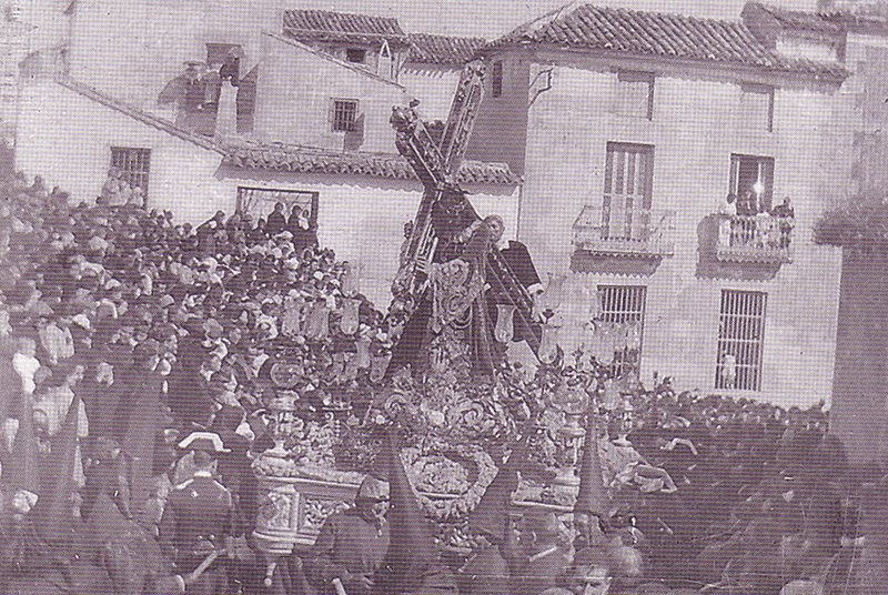 Semana Santa - Semana Santa. 1912. Ntro Padre Jess por el Cantn de la Ropa Vieja