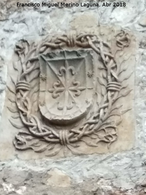 Capilla de Sotomayor - Capilla de Sotomayor. Escudo dominico