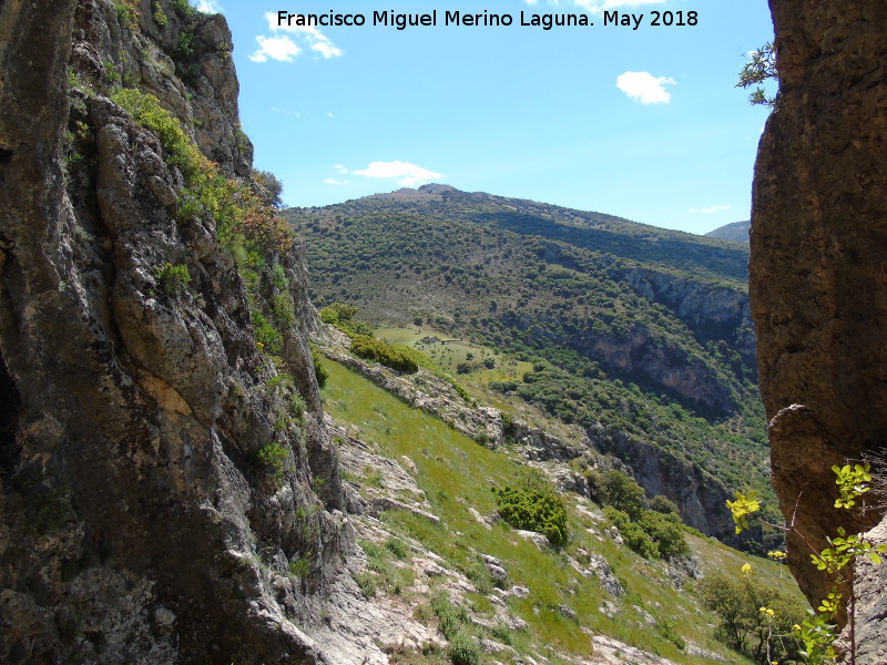 Cortijo del Marroqu - Cortijo del Marroqu. Desde la Cueva de las Cruces