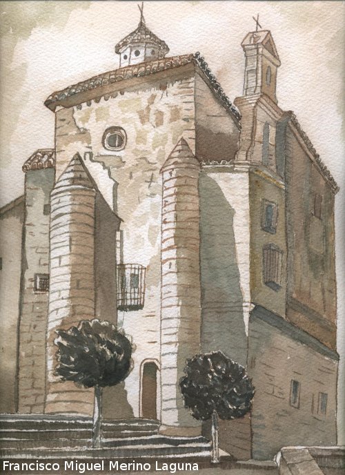 Santuario de las Reliquias - Santuario de las Reliquias. Dibujo de Isabel Laguna Lpez