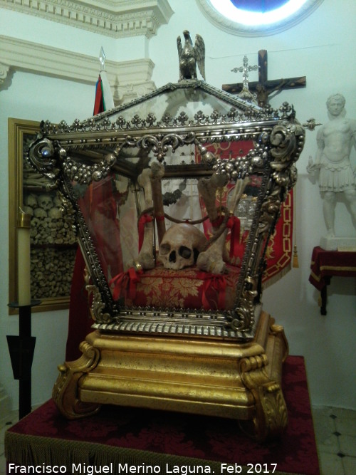 Santuario de las Reliquias - Santuario de las Reliquias. Relquias