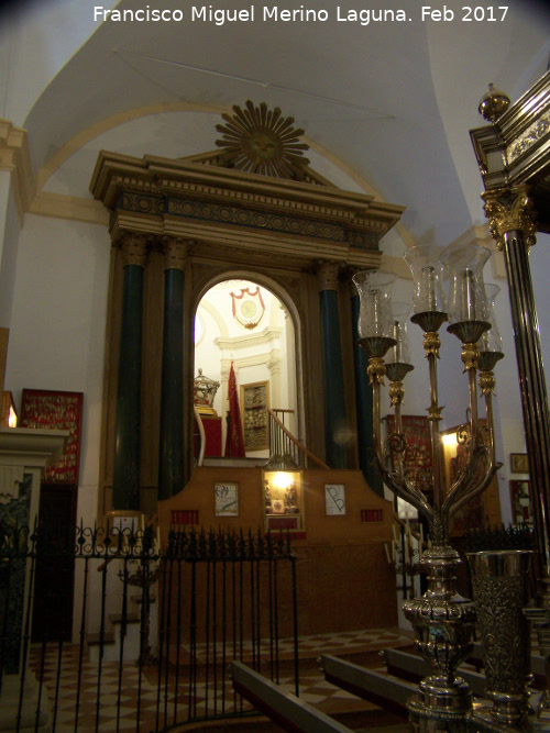 Santuario de las Reliquias - Santuario de las Reliquias. Capilla de las relquias