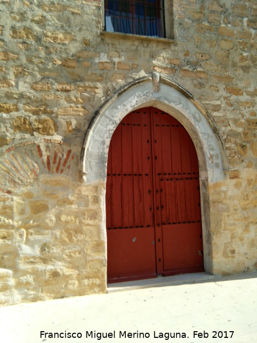 Iglesia de Santa Mara - Iglesia de Santa Mara. Puerta de los pies del templo