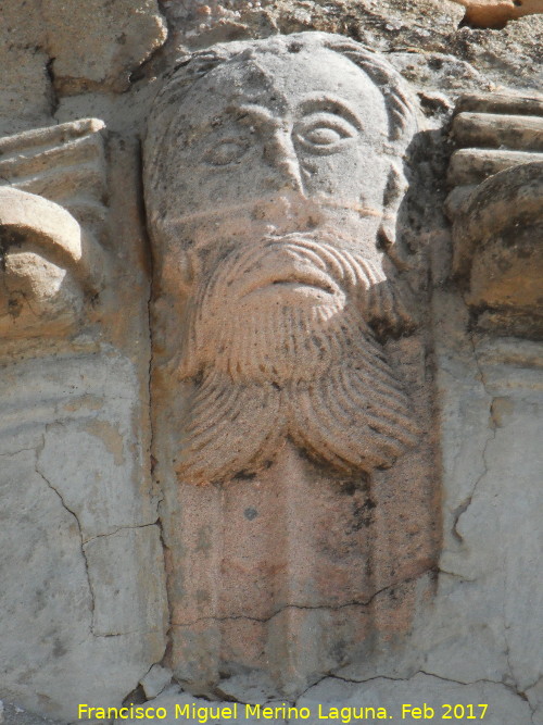 Iglesia de Santa Mara - Iglesia de Santa Mara. Cabeza hiertica