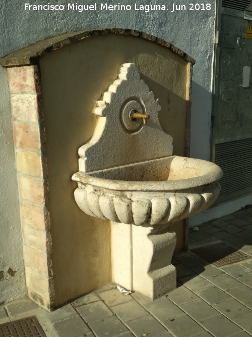 Fuente de la Calle Llano - Fuente de la Calle Llano. 