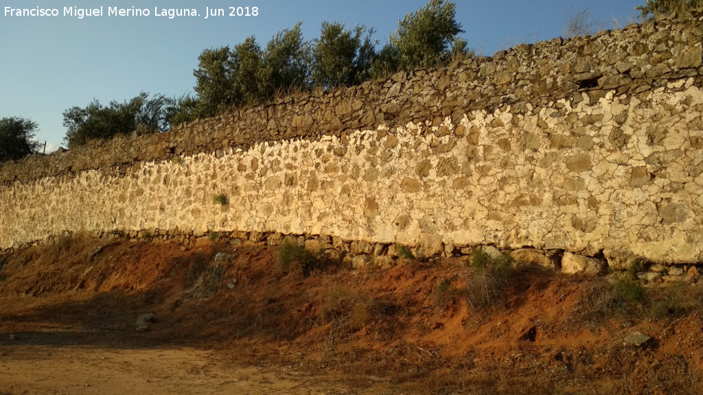 Cortijo La Sevilleja - Cortijo La Sevilleja. Muro