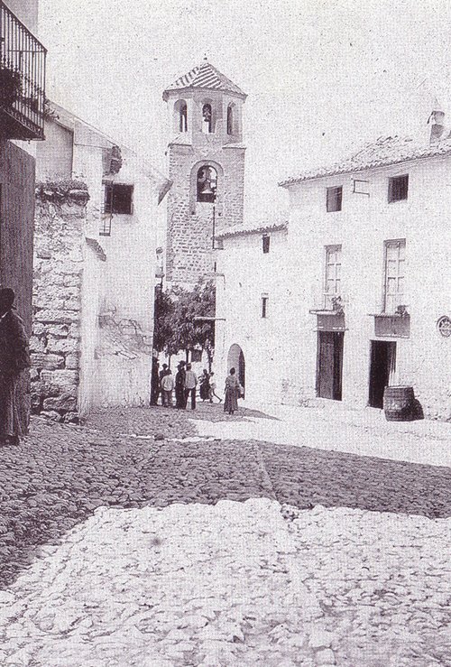 Calle Santo Domingo - Calle Santo Domingo. Hacia 1912
